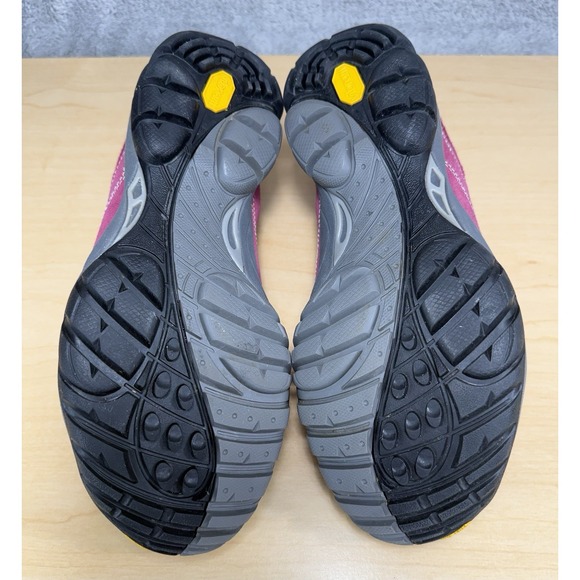 ASOLO Lady's Pink Suede Gore-Tex Hiking Shoes Size 7.5 - Picture 9 of 10